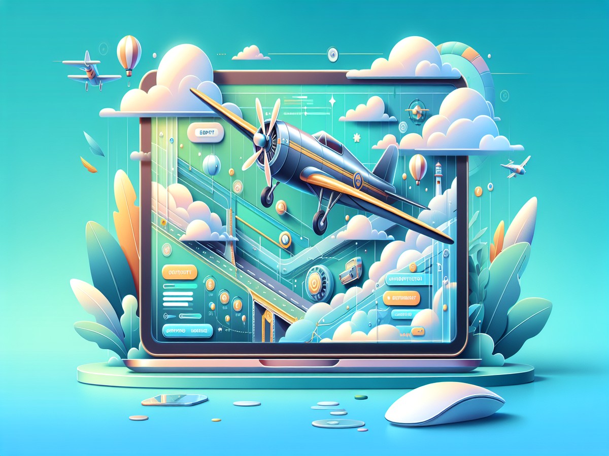 1WIN Aviator Game promoting an engaging gameplay experience.